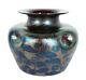 1900 Loetz Dek I/117 Pn Ii-753 Ruby Iridescent Mistletoe Art Nouveau Glass Vase