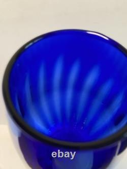 1960s Empoli Pedestal Glass Vase