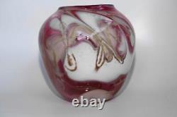 1984 Robinson Scott Studio Art Glass Vase