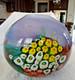 2008 Shawn Messenger Landscape Series Millefiori Murrini Flowers Art Glass Vase