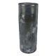 41cm Grey Glass Art Vase Handmade Indoor Home Decoration Shelf Table Flower Vase