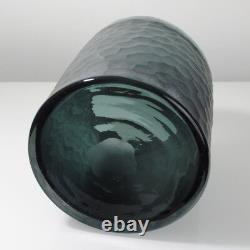 A Large & Heavy Contemporary Murano Battuto Art Glass Vase Alberto Dona attr