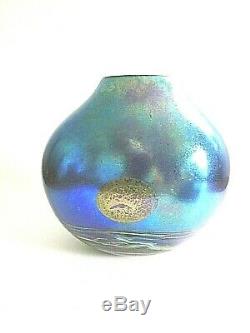 A Signed Siddy Langley art glass Vase