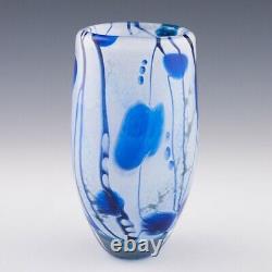 A Winter Birch Inspired Studio Glass Vase by Siddy Langley