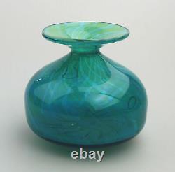 A retro Maltese Mdina art glass Vase Michael Harris design circa 1970-80s