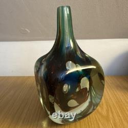 A vintage Maltese MEDINA art glass bud vase