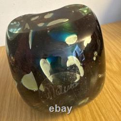 A vintage Maltese MEDINA art glass bud vase