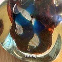 A vintage Maltese MEDINA art glass bud vase
