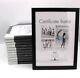 A4 Photo Frame X 48 Certificate Picture Art Frames Wholesale Black Or Silver