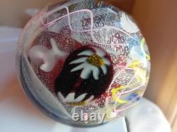 AVEM Murano Vase 8 Tall Cased Art Glass 1950s Good Condition Bizantino series