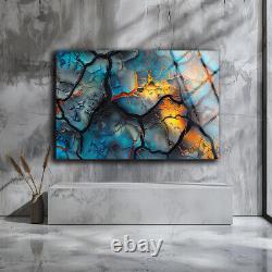 Abstract Glass Wall Art, Colorful Wall Art, Glass Print, High Quality