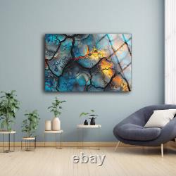 Abstract Glass Wall Art, Colorful Wall Art, Glass Print, High Quality