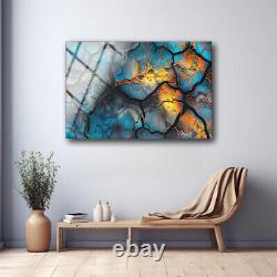 Abstract Glass Wall Art, Colorful Wall Art, Glass Print, High Quality