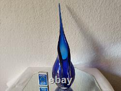 Allan Scharff hummingbird glass design pot / decanter for Holmegaard signed