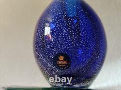 Allan Scharff hummingbird glass design pot / decanter for Holmegaard signed