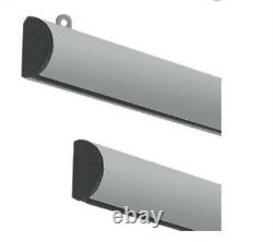 Aluminium poster hanger gripper + Suction cups for glass wall A1 A0 2A0 3M 300CM