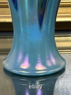 Amazing Vintage 11 Bohemian Art Glass Vase