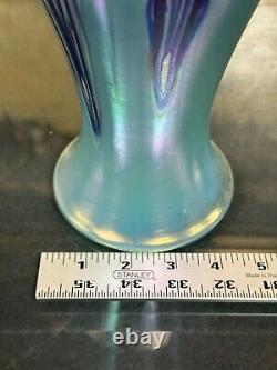 Amazing Vintage 11 Bohemian Art Glass Vase