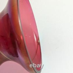 Antique Art Nouveau Austro Bohemian Iridescent Art Glass Vase Schliersee