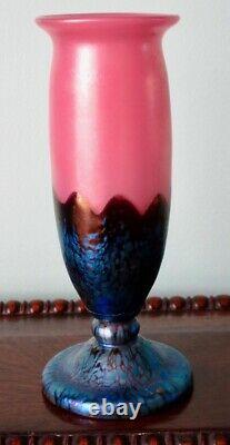 Antique LOETZ Art Deco Glass Hand Blown Vase ca. 1918-1920