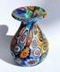 Antique Murano Miniature Millefiori Art Glass Vase