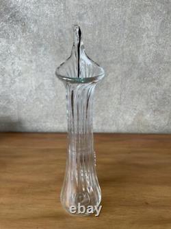 Art Deco Glass Vase Flower Vase Art Glass Handcrafted 31Cm High