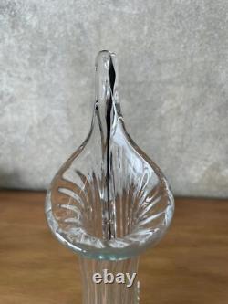 Art Deco Glass Vase Flower Vase Art Glass Handcrafted 31Cm High