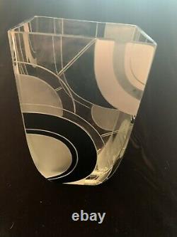 Art Deco Karl Palda Glass Vase