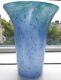 Art Deco Monart Glass Vase Shape Pg Size Vii Blue Green Style 4 Decor 9 Inches