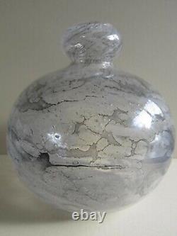 Art Glass Large Vase 1970's Peill & Putzler Hand Blown Fully Marked UK Seller