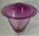 Art Glass Vase Amethyst Young Constantin Large Vessel