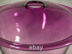 Art Glass Vase Amethyst Young Constantin Large Vessel