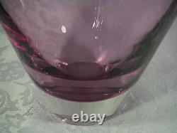 Art Glass Vase Amethyst Young Constantin Large Vessel