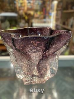 Art Glass vase signed by Kaj Blomqvist for Kumela Riihima? Ki, Finland 1970s