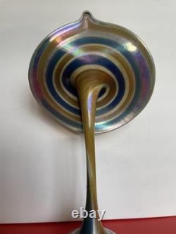 Art Nouveau Carl Radke for Phoenix Studios Art Glass, Jack in the Pulpit