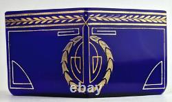 Art Nouveau Vase Glass Bowl Josef Riedel Polaun around 1900 R499