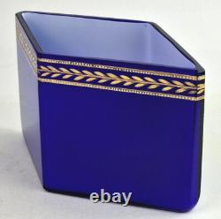 Art Nouveau Vase Glass Bowl Josef Riedel Polaun around 1900 R499