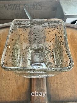 Art glass planter / vase by Benny Motzfeldt for Plus Fredriksad