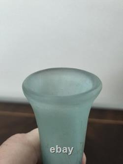 Authentic Émile Gallé Art Nouveau Cameo Glass Vase'Muguet' Ex-Culloden Hotel
