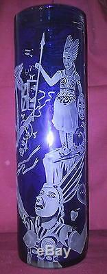 Authentic Masterpiece by Patrick Wadley Etched Vase