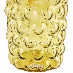 BLENKO Art Glass Amberina Bubble Vase by Iconic Designer Wayne Husted, c. 1960