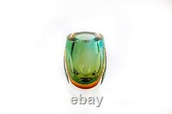 Badash Rimini Murano-Style Art Glass Vase 6 Tall Mouth-Blown Glass Bud Vase Co