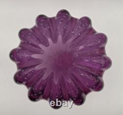 Barovier & Toso Murano Italy Large Bullicante Cased Glass Vase Italy 1930s-1950s Barovier & Toso Murano Italy Large Bullicante Cased Glass Vase Italy 1930s-1950s