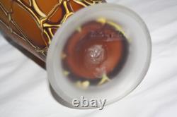 Beautiful 17 Hand Blown Baijab Essie Zareh Signed Multi-Layer Art Glass Vase