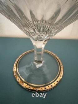 Beautiful Antique Bohemian Trumpet Vases