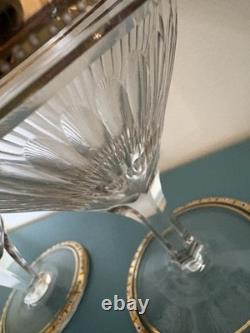 Beautiful Antique Bohemian Trumpet Vases