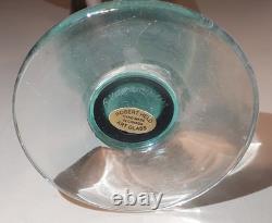 Beautiful Robert Held Art Glass Vase Iridescent