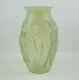 Beautiful Sabino Art Glass La Danse Vase Nude Women Opalescent 14 Tall