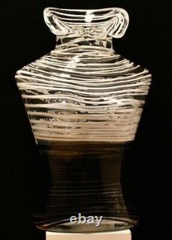 Beautiful Vintage Murano Art Glass Hand Blown Female Body Torso Vase