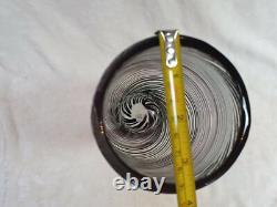 Betty Jackson Black Art Glass Vase